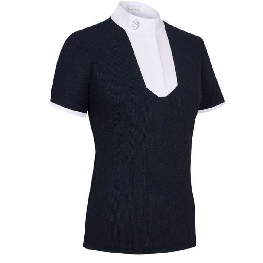 Samshield Shirt Damen Appolline, Turniershirt, FS20, Kurzarm schwarz