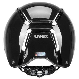 UVEX Reithelm exxeed shiny chrome black glossy