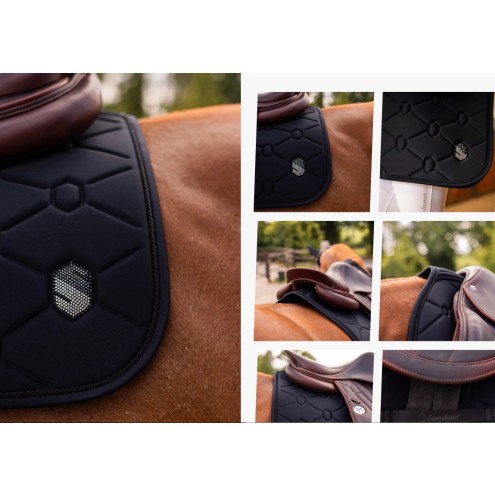 Samshield Schabracke Swarovski schwarz